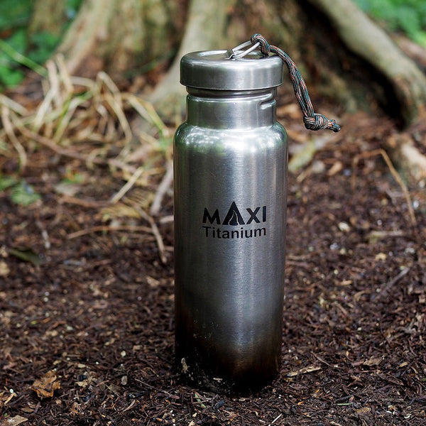 MAXI Titanium Water Bottle マキシ チタンボトル ウォーターボトル 800ml チタン 水筒 クッカー