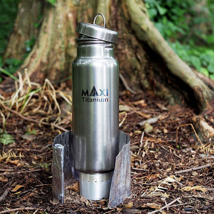 MAXI Titanium Water Bottle マキシ チタンボトル ウォーターボトル 800ml チタン 水筒 クッカー