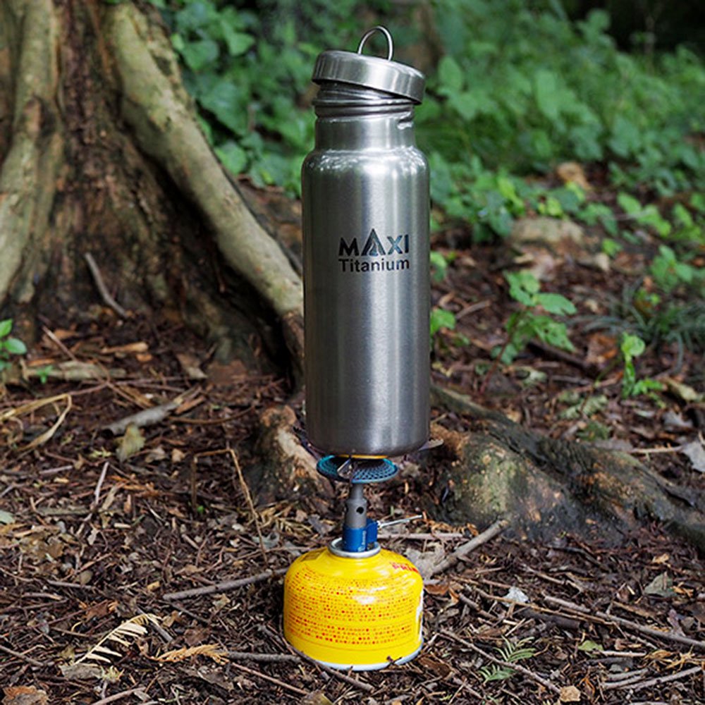 MAXI Titanium Water Bottle マキシ チタンボトル ウォーターボトル 800ml チタン 水筒 クッカー