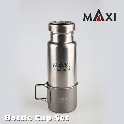 MAXI マキシ Bottle Cup Set ボトルカップセット ウォーターボトル カップ セット クッカー キャンプ - おしゃれな洋服雑貨 おもしろ便利グッズ のお店 ディントコヨーテ 通販