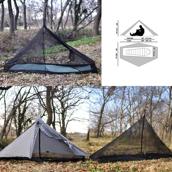 シックスムーンデザインズ セレニティーネットテント 300g ソロテント ケープ タープ 1人用 Six Moon Designs Serenity Net tent
