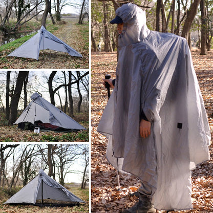 シックスムーンデザインズ ゲイトウッドケープ ソロタープ ポンチョ 300g 1人用 ビビィ SIX MOON DESIGNS Gatewood Cape 2018 Tarp/Poncho