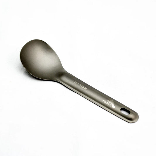 TOAKS トークス Titanium Short Handle Spoon チタニウム ショートハンドルスプーン アウトドア食器 - おしゃれな洋服雑貨 おもしろ便利グッズ のお店 ディントコヨーテ 通販