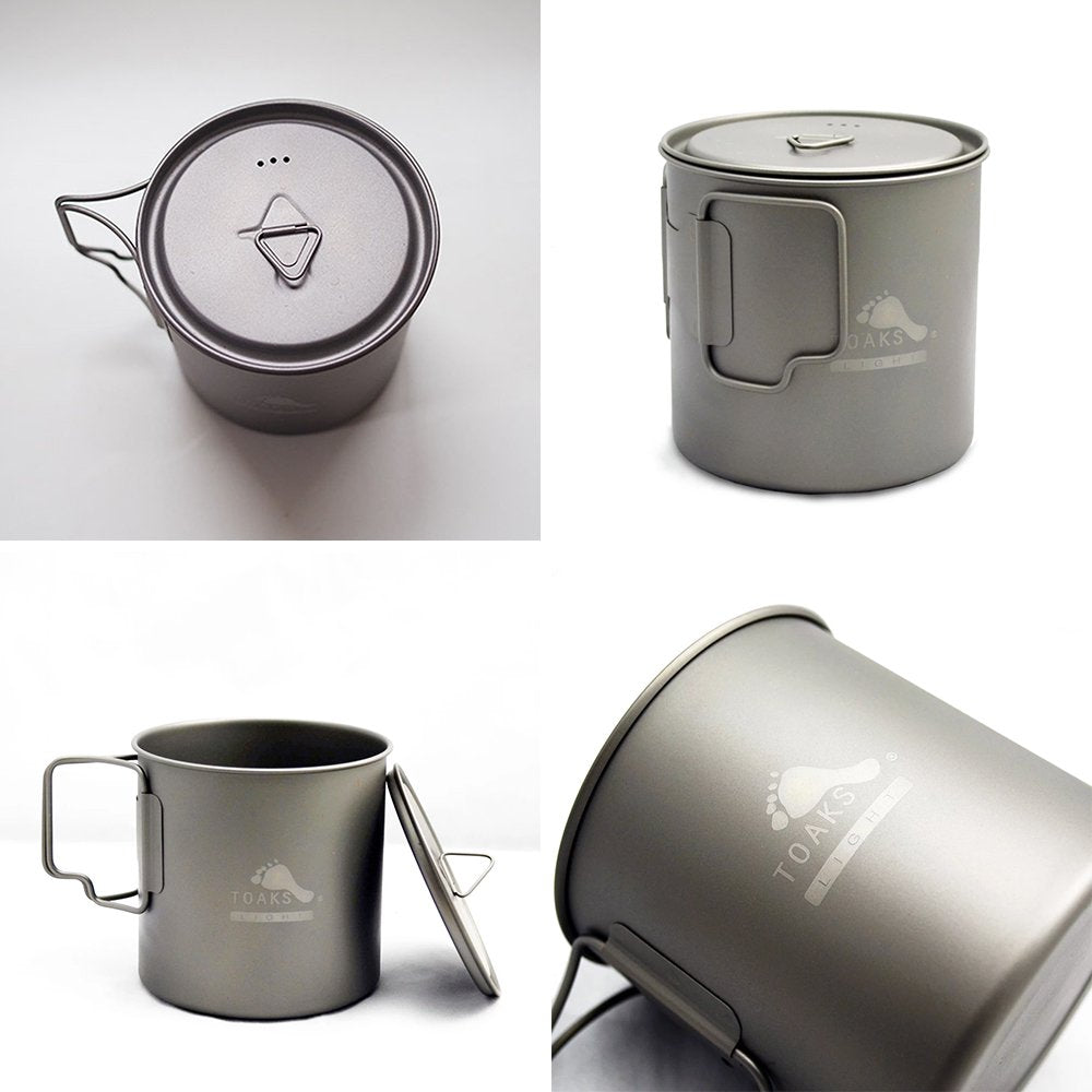 トークス ライトポット650ml TOAKS Titanium Light Pot 650ml