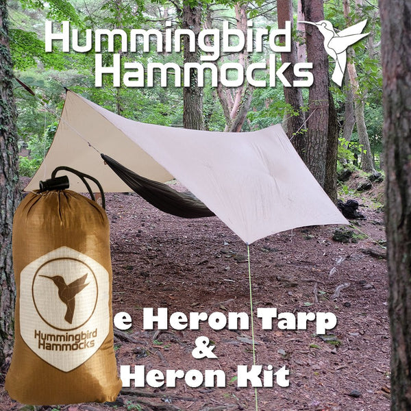 ヘキサタープテント 2m アクセサリーキットセット 防水加工 The Heron Tarp ヘロンタープ 軽量 Hummingbird Hammocks