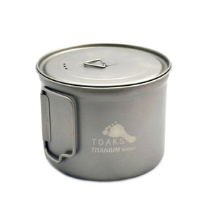 トークス チタニウム ハンドルポット900ml TOAKS Pot 900ml D115mm アウトドア食器 POT-900-D115