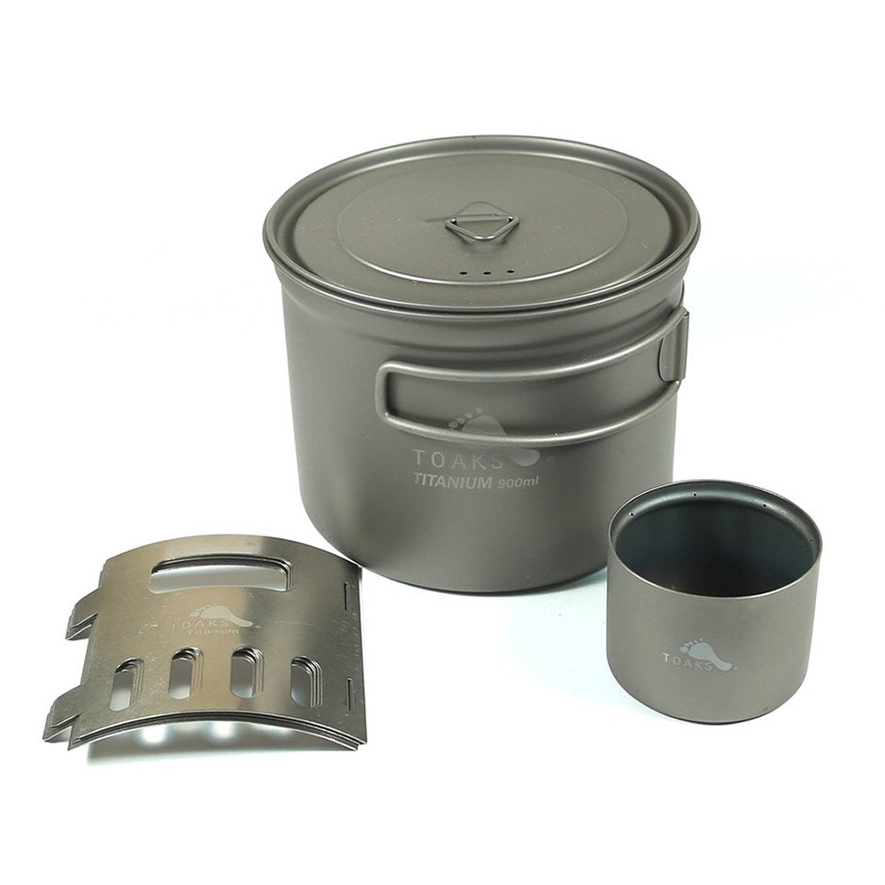 トークス チタン アルコールストーブクックセット 900mlポット TOAKS Alcohol Stove Cook Set CS-04