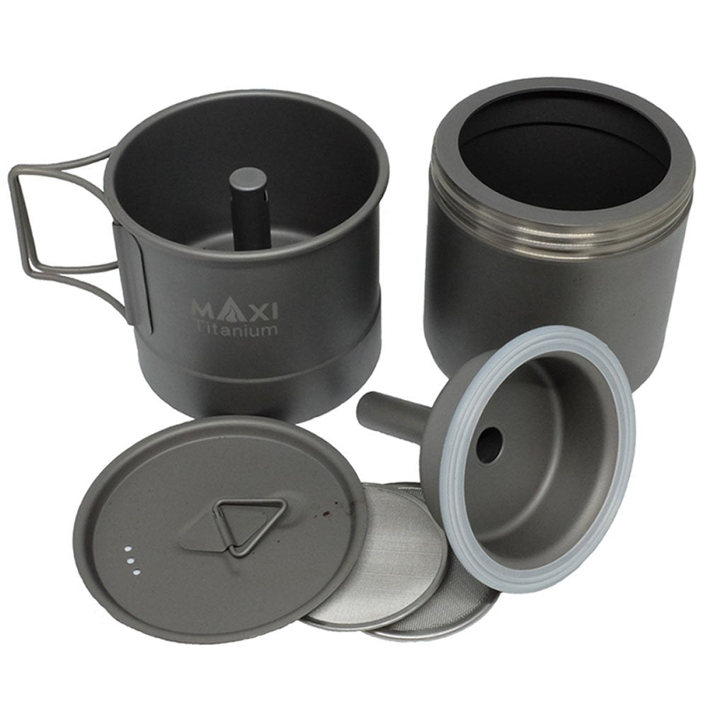 マキシ チタンコーヒーメーカー400ml Maxi Titanium Coffee Maker400ml MX-CM400