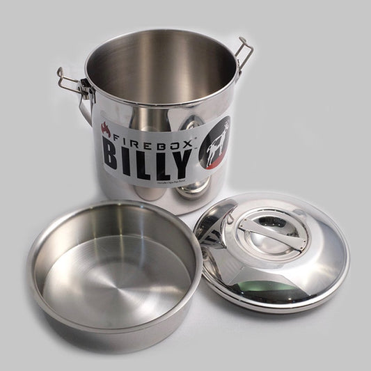 ファイヤーボックス ビリーカンブッシュクラフト Lサイズ 2850ml ブッシュクラフトポット Firebox Billy Bush Pot Large FB-BCL キャンプ アウトドア