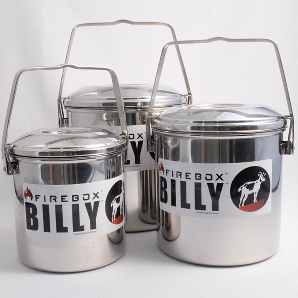 ファイヤーボックス ビリーカンブッシュクラフト Lサイズ 2850ml ブッシュクラフトポット Firebox Billy Can Bush Craft L FB-BCL