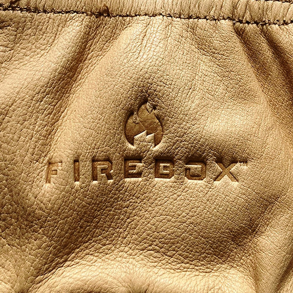 ファイヤーボックス レザーグローブ フリーサイズ 牛革 ブッシュクラフトグローブ Firebox Leather Groves FB-LGS