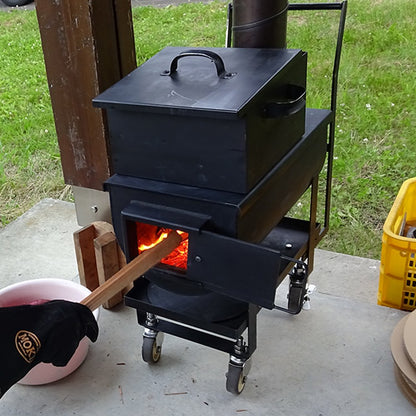 モキ製作所 防災イベントストーブ MD30KC 炊飯 焼き芋 煮物 焼き物 遠赤外線暖房 温暖化対策 MOKI アウトドア キャンプ 防災