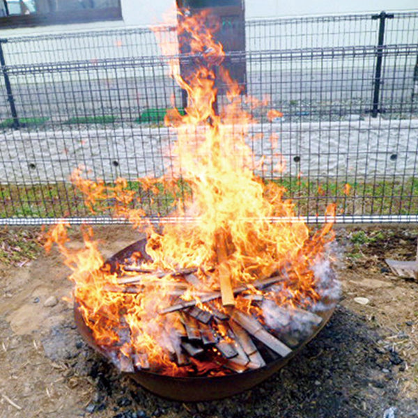モキ製作所 無煙炭化器 M100 焚き火 炭 消雪剤 遅霜対策 野焼き規制
