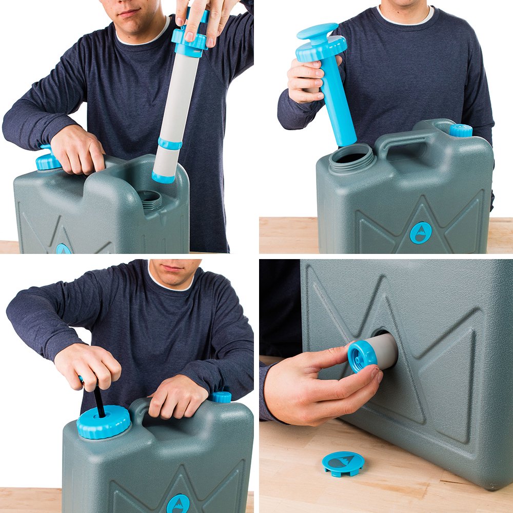 ハイドロブルー ジェリーカン フィルター 加圧式 ジェリ缶 ウォーターフィルター HYDROBLU Jerry Can Water Filter HB-JC