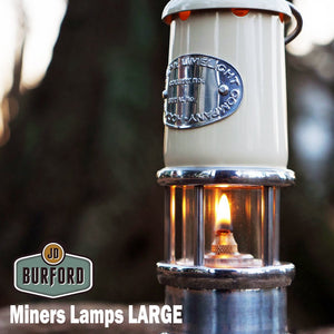 JDバーフォード マイナーズランプ Ｌサイズ セーフティーランプ オイル ランプ ハンドメイド ランタン キャンプ用品 jd burford miners lamp LARGE