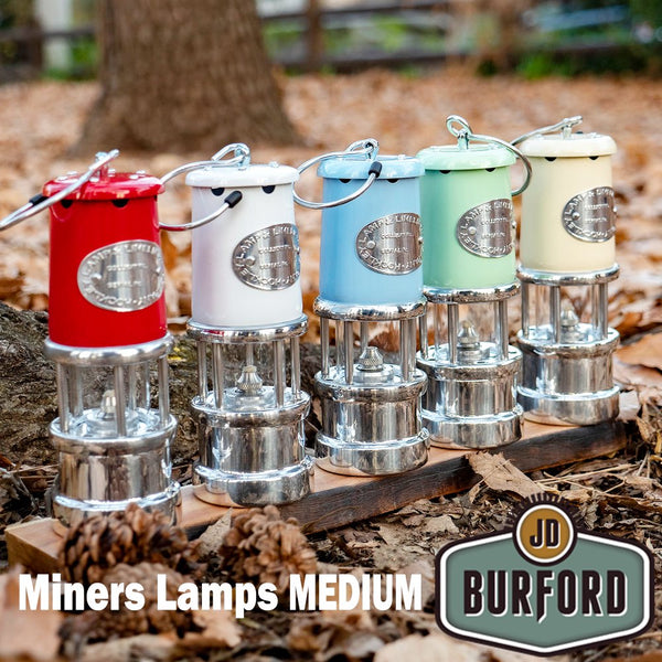 JDバーフォード マイナーズランプ Mサイズ セーフティーランプ オイル ランプ ハンドメイド ランタン キャンプ用品 jd burford miners lamp MEDIUM