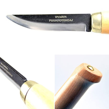 IIVARIN PUUKKO TEHDAS イーバリンプーッコテーダス プーッコナイフウッドグリップ ラージ