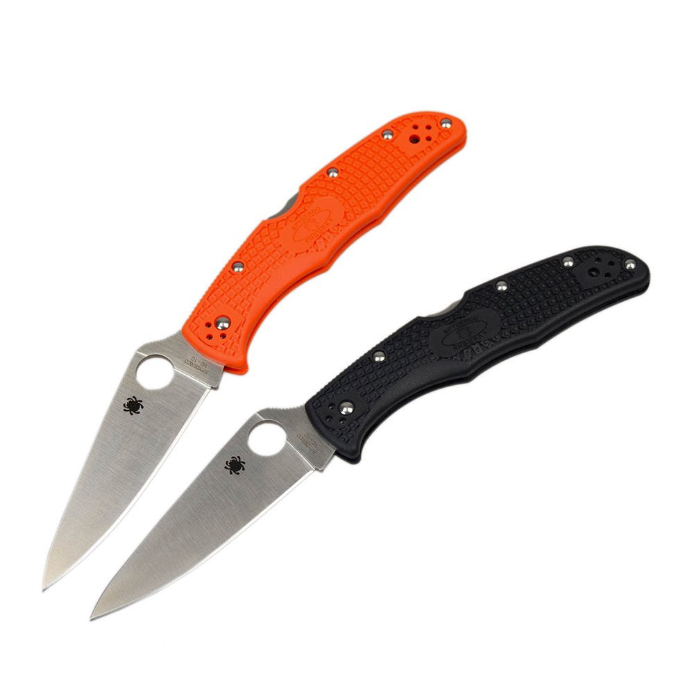 Spyderco スパイダルコ エンデューラ4 ザイテルハンドル VG-10ストレートエッジ フラットブレード