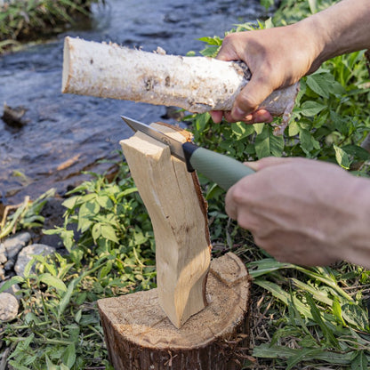 Bush Craft ブッシュクラフト モダンスカンジ・アロカス オリーブドラブ 入門向けナイフ ステンレススチール