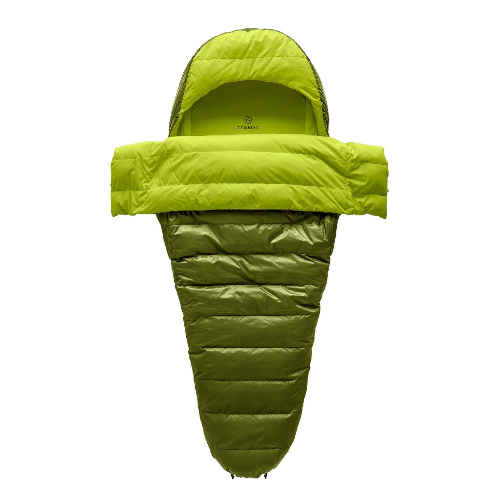 ゼンビビィ ベッドダウン 保温域-5℃ Zenbivyベッド ハイブリッド寝袋 ZEBBIVY Bed Down