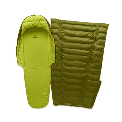 ゼンビビィ ベッドダウン 保温域-5℃ Zenbivyベッド ハイブリッド寝袋 ZEBBIVY Bed Down