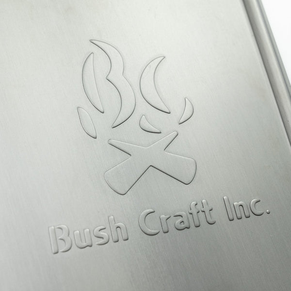 Bush Craft ブッシュクラフト 焚き火グリルプレート アルミ製