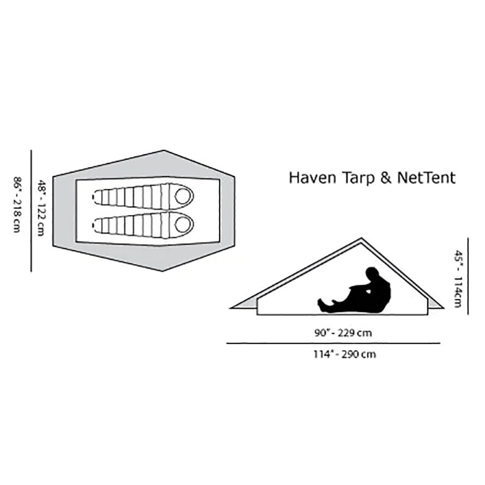 SIX MOON DESIGNS Haven Tarp シックスムーンデザインズ ヘイブンタープ 500g 2人用