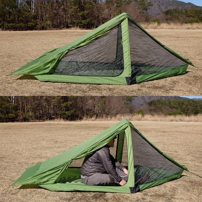 SIX MOON DESIGNS Skyscape Trekker Tent シックスムーンデザインズ スカイスケイプトレッカー 790g ソロテント ハイブリッド ダブルウォールテント メッシュ 1人用