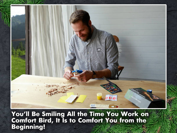 ビーバークラフト コンフォート バードカービングキット Beaver Craft Comfort Bird Carving Hobby-Kit