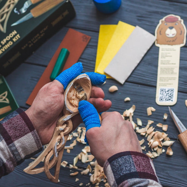 Beaver Craft Celt Spoon Carving Hobby-Kit ビーバークラフト ケルトスプーンカービングキット 初心者 大人 子供向け スターターホイットリングキット