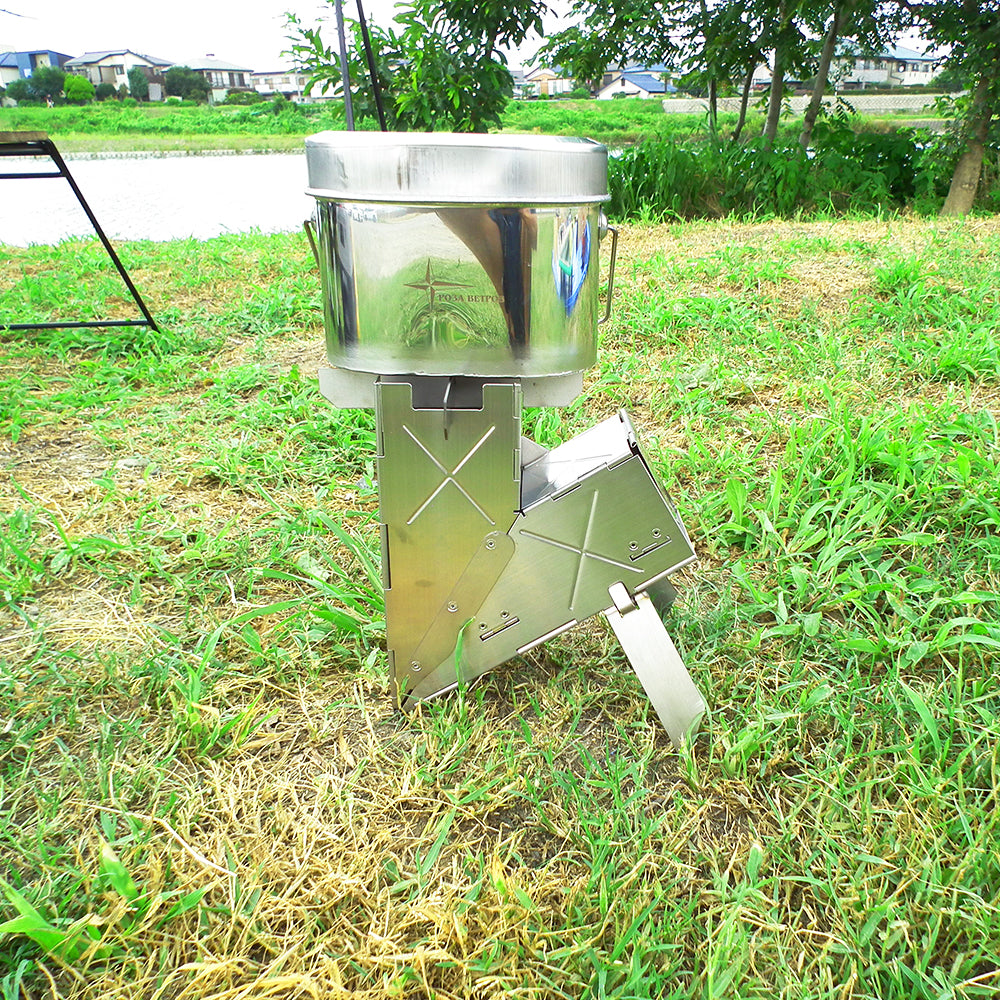 VIRE Outdoor Solution Mini VIRE Stove バイヤーアウトドアソリューション ミニバイヤーストーブ ロケットストーブ