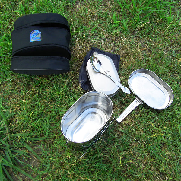 ROZA VETROV Set of Field Dishes ローザベトロフ セットオブフィールドディッシュ ステンレス 飯盒 水筒 スプーンセット