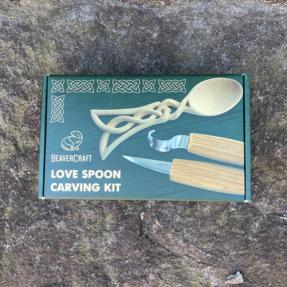 Beaver Craft Celt Spoon Carving Hobby-Kit ビーバークラフト ケルトスプーンカービングキット 初心者 大人 子供向け スターターホイットリングキット