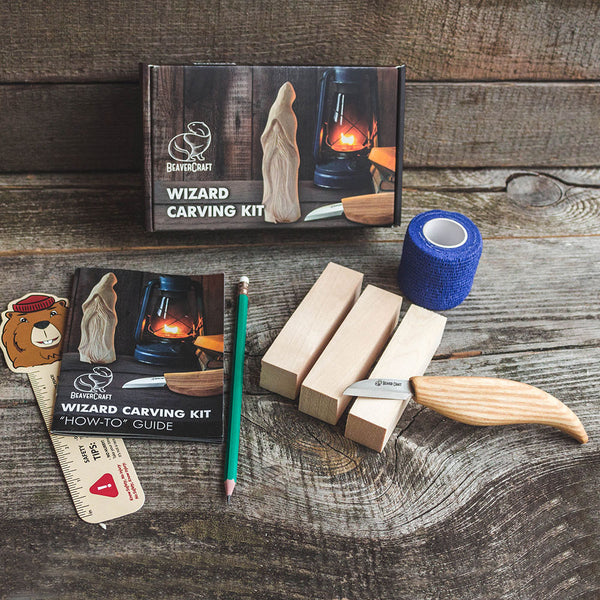ビーバークラフト ウィザート カービングキット Beaver Craft Wizard Carving Hobby-Kit