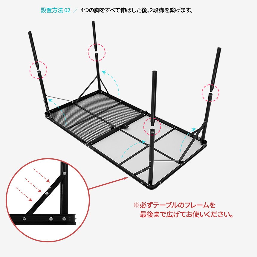 KZM アイアンメッシュキャビネット 二つ折りテーブル キャビネット 折りたたみ キャンプテーブル KZM OUTDOOR UNION IRON MESH 2 FOLDING CABINET TABLE