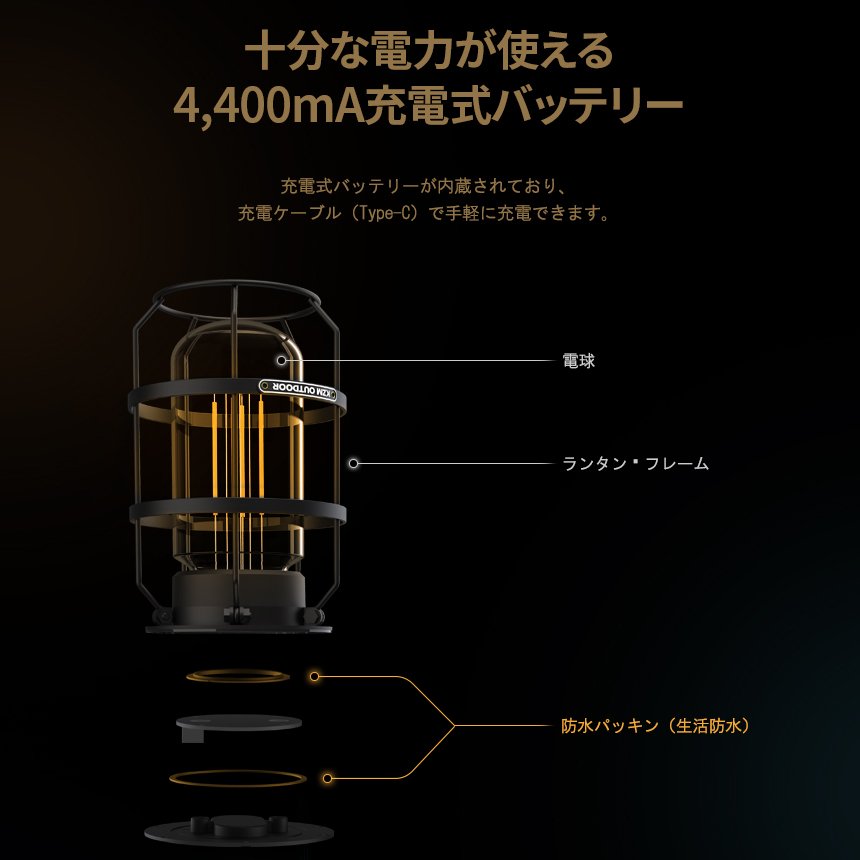 KZM ギルバートランタン キャンプ ランタン LEDランタン 調光 ランプシェード 照明 カズミ アウトドア KZM OUTDOOR GILBERT LANTERN