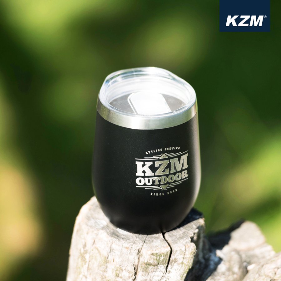 KZM エッグタンブラー 2個セット ステンレス タンブラー コップ グラス 真空断熱 350ml カズミ アウトドア KZM OUTDOOR EGG TUMBLER 2P