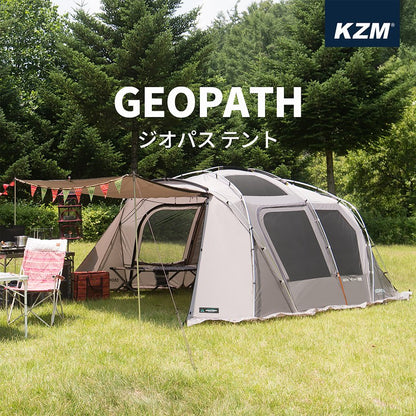 KZM ジオパス テント 4～5人用 ドームテント フルクローズ タープ カズミ アウトドア KZM OUTDOOR GEOPATH