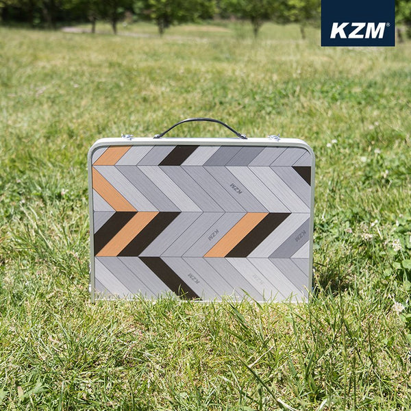 KZM スリムミニ2 折りたたみ テーブル キャンプ アウトドア レジャーテーブル アウトドアテーブル 折り畳み 軽量 カズミ アウトドア KZM OUTDOOR SLIM MINI 2 FOLDING TABLE 2