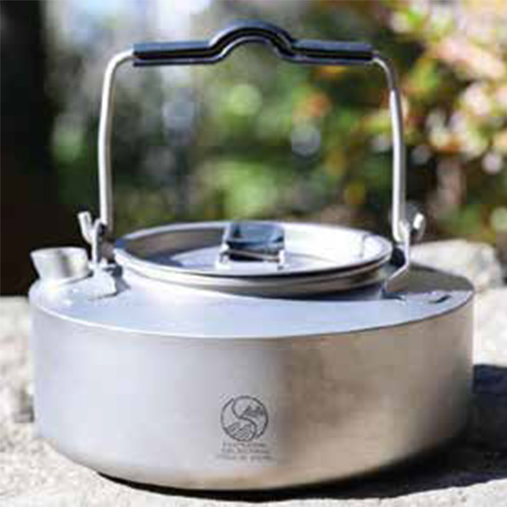 アウトドアセレクション チタンケトル 800ml Outdoor Selection Titanium Kettle 800ml