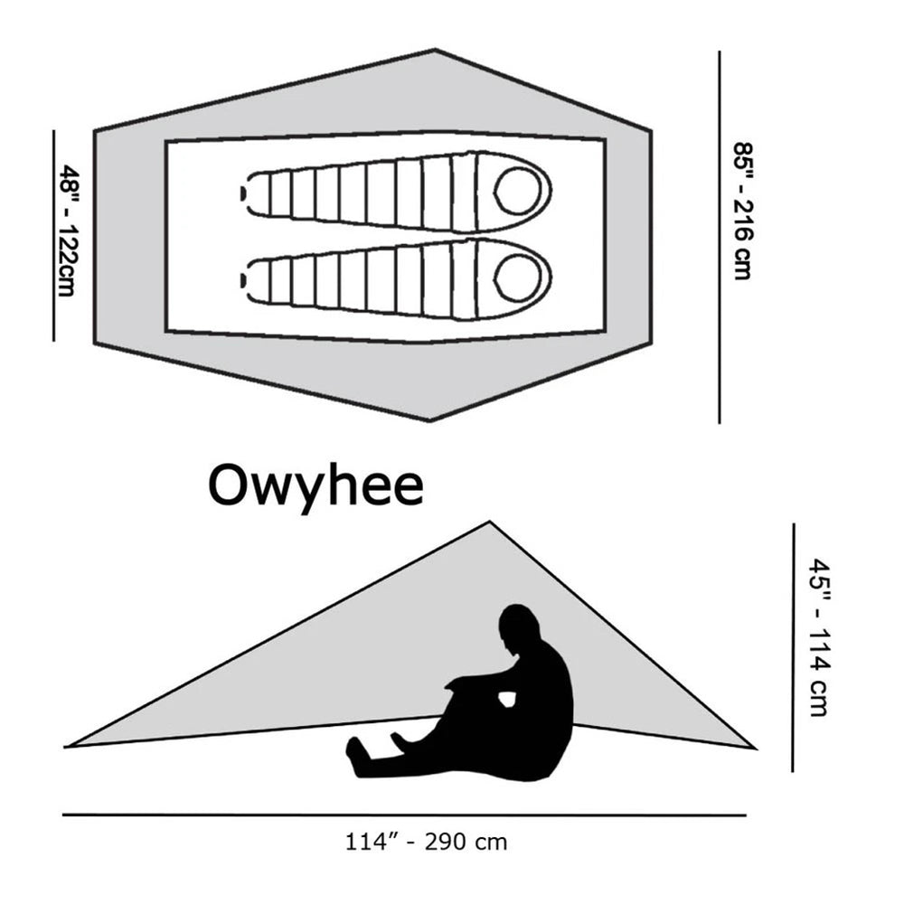 シックスムーンデザインズ オワイヒー タープ 927g ネット付き2人用タープ シェルター タープテント Six Moon Designs Owyhee Tarp