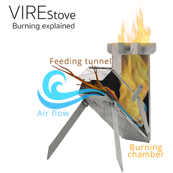 VIRE Outdoor Solution VIRE Stove バイヤーアウトドアソリューション バイヤーストーブ ロケットストーブ