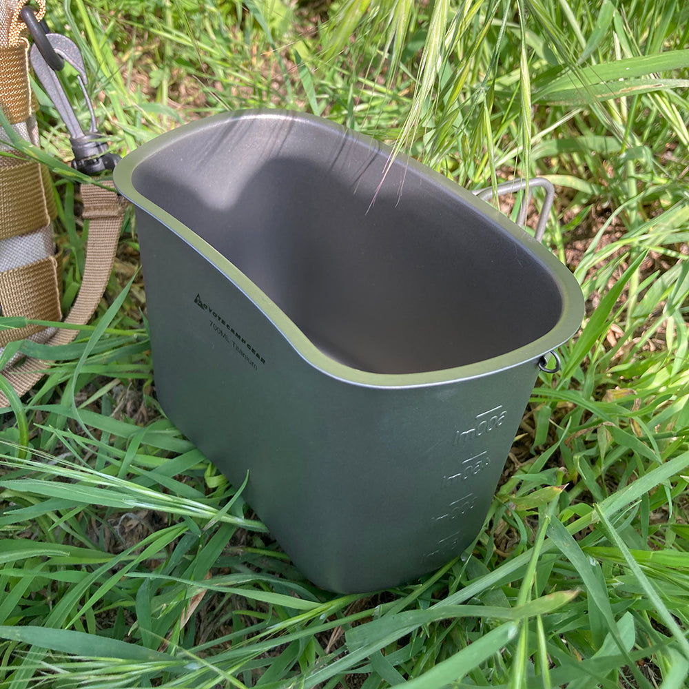 コヨーテキャンプギア チタニウム ミリタリー キャンティーン ボトル クッカーセット 1100ml 750ml 400ml COYOTE CAMP GEAR TITANIUM CANTEEN MESS MILITARY COOKER SET