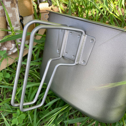 コヨーテキャンプギア チタニウム ミリタリー キャンティーン ボトル クッカーセット 1100ml 750ml 400ml COYOTE CAMP GEAR TITANIUM CANTEEN MESS MILITARY COOKER SET