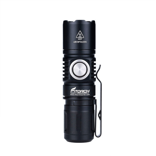 Fitorch ER16 Mini rechargeable side switch LED flashlight フィトーチ ミニLEDフラッシュライト 充電式 LED懐中電灯 1000ルーメン