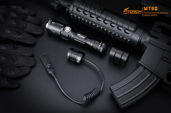 Fitorch M30R TACTICAL AND NORMAL ILLUMINATION COMBINED フィトーチ タクティカル LEDフラッシュライト 式充電 懐中電灯 1800ルーメン