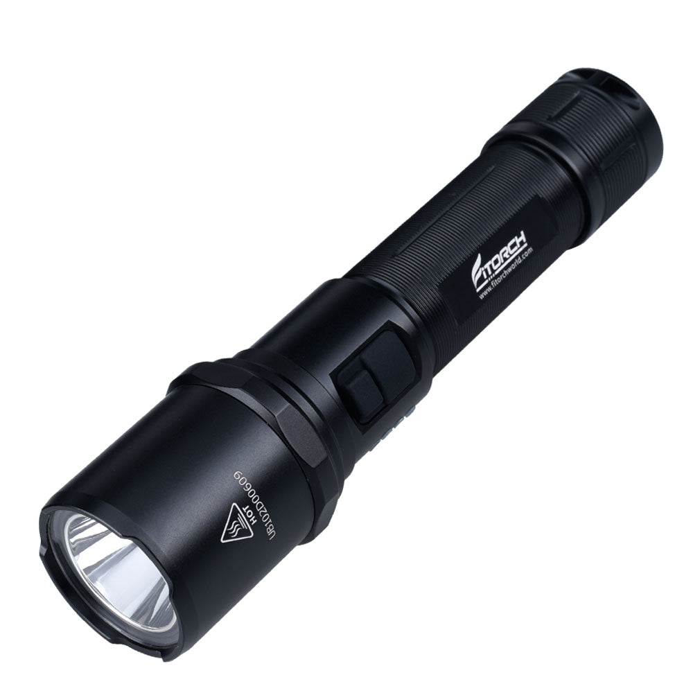 Fitorch MR15 RECHARGEABLE LED FLASHLIGHT XP-L LED フィトーチ 充電式LED懐中電灯 LEDフラッシュライト 1200ルーメン