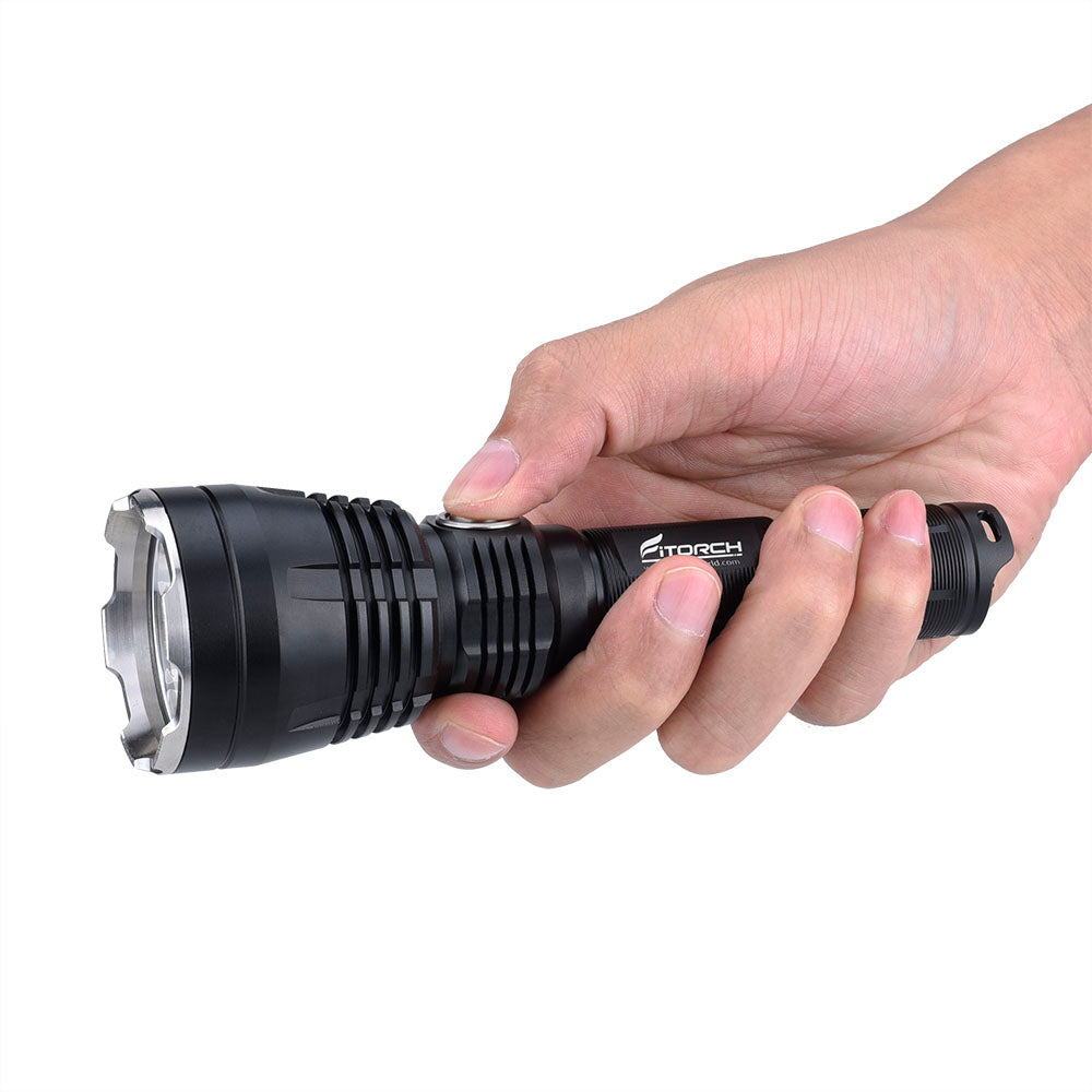 Fitorch P35R COMPACT LONG-RANGE RECHARGEABLE FLASHLIGHT フィトーチ コンパクト ロングレンジ LEDフラッシュライト 式充電 懐中電灯 1200ルーメン