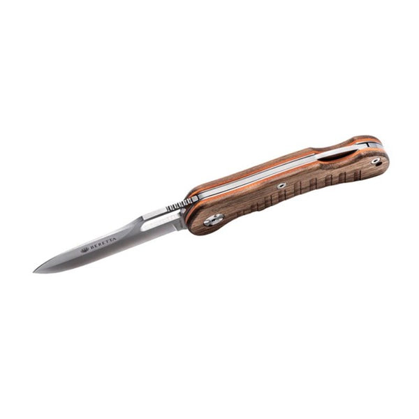 BERETTA Bushbuck FoldingKnife ベレッタ プッシュバック フォールディングナイフ 折りたたみナイフ 全長224mm ステンレス鋼