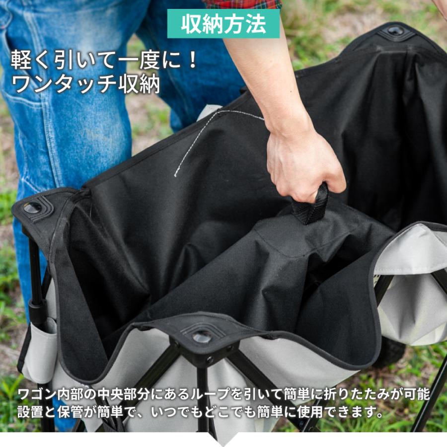 KZM ペリカンワゴン キャンプワゴン キャリーワゴン キャリーカート 折りたたみ ワゴン カズミ アウトドア KZM OUTDOOR PELICAN WAGON